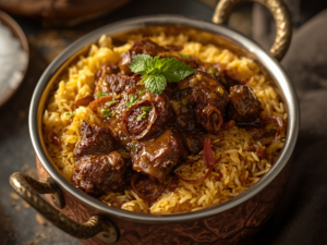 Mutton dum biryani