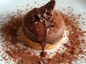 Chocolate truffle pasty